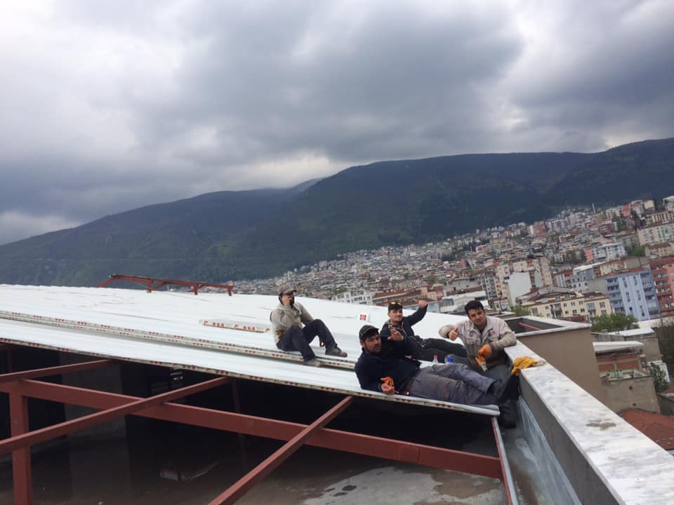 Çelik Konstrüksiyon Ve Sandviç Panel Kaplama